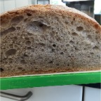 Mediterranes Brot-Anschnitt