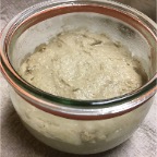 6 Rogensauerteig nach 6 Stunden